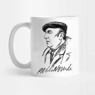 Pablo Neruda Mug